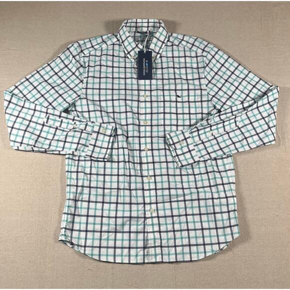 Vineyard Vines OTG Performance NWT Mens Size Small Long sleeve Preppy Casual - Picture 2 of 7